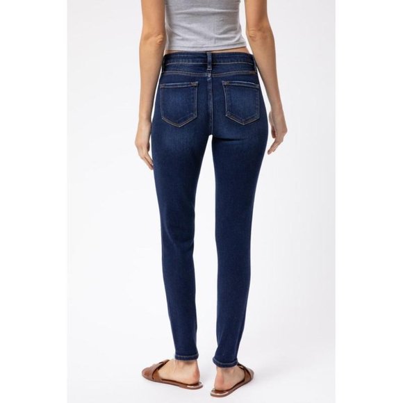 🔥HP!🔥 Opal Mid-Rise Super Skinny Distressed Jeans - Picture 8 of 9